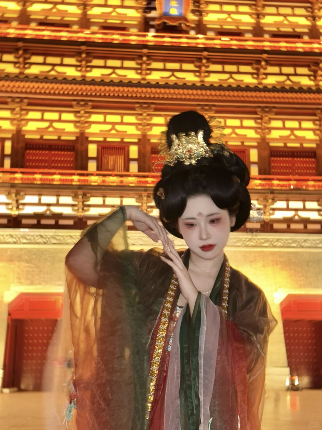 丰腴的女孩子一定要来洛阳体验大唐风