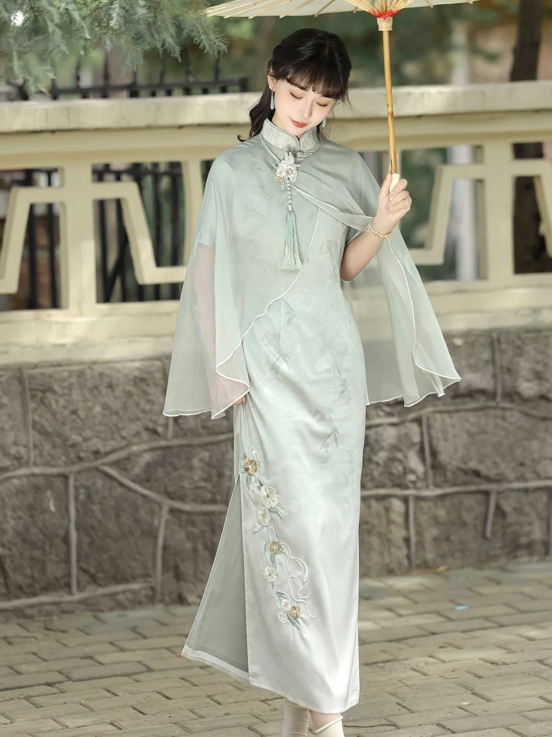 怎么会有这么温柔的旗袍👗