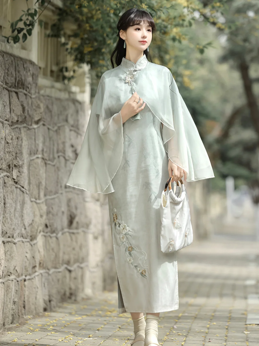 怎么会有这么温柔的旗袍👗