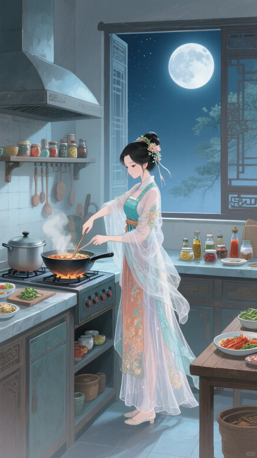 古代女子独居生活，喜欢哪个厨娘