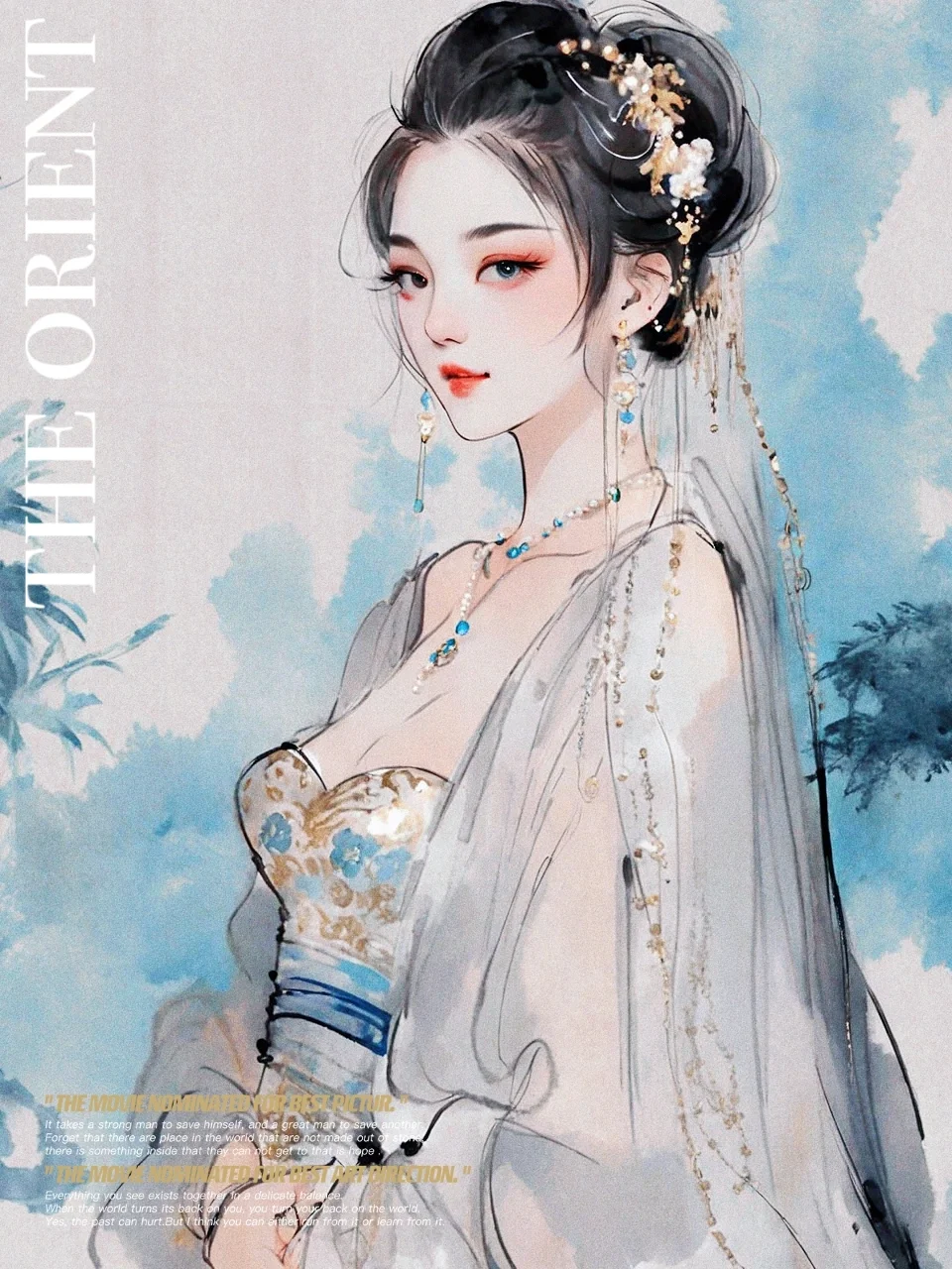 【水墨】美人儿25