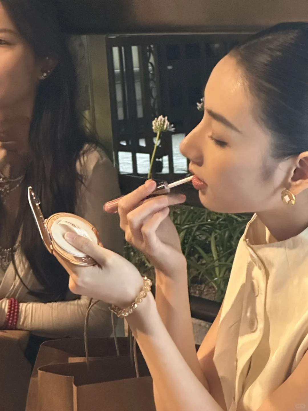 最近痴迷旗袍，试上了曼玉同款