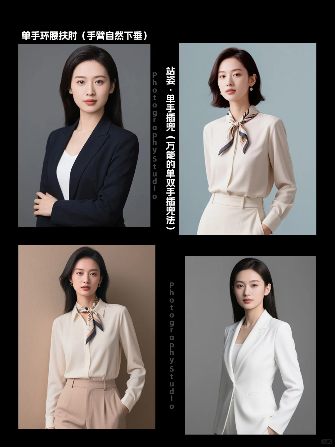 专业与魅力📷高知女性形象照摆姿技巧