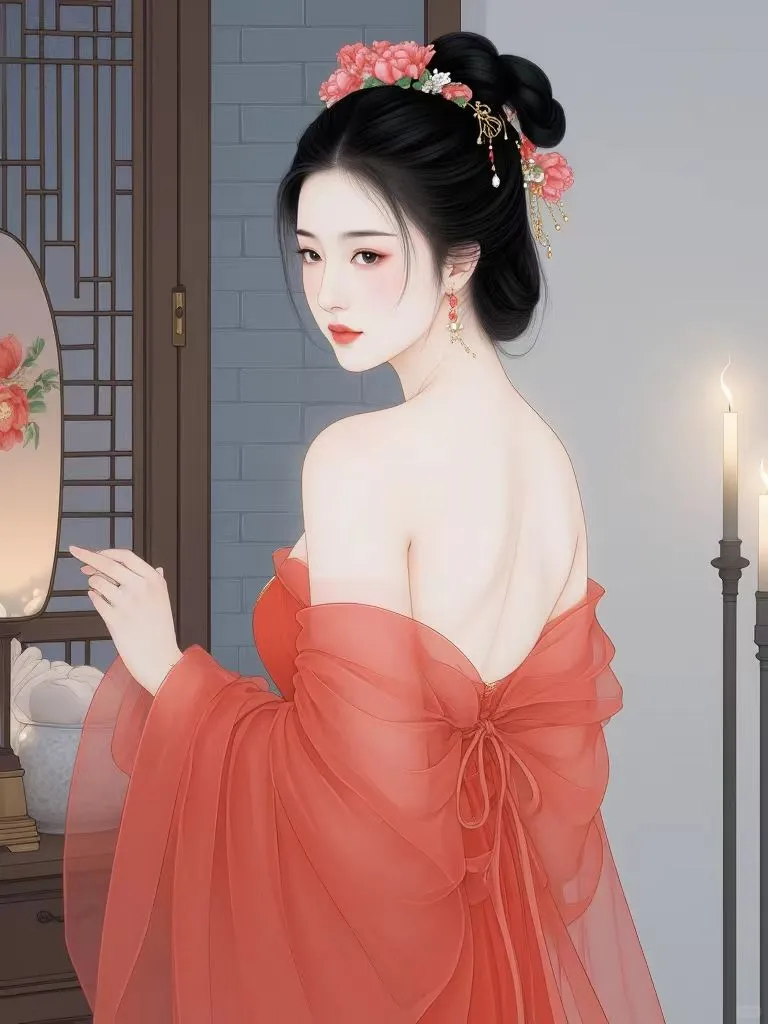 芙蓉帐暖度春宵……（二）。