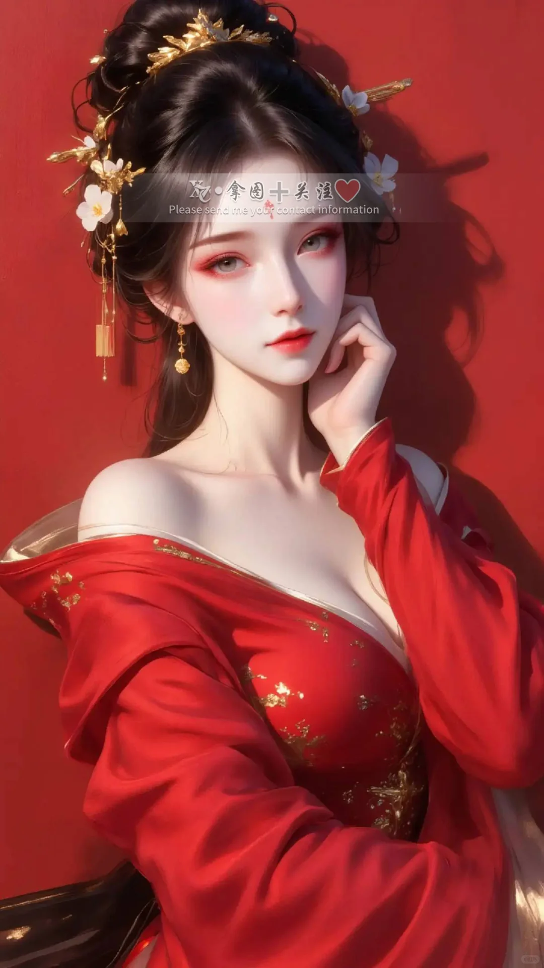 “惊鸿” 喻美人