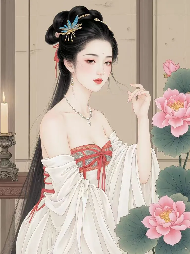芙蓉帐暖度春宵……（二）。
