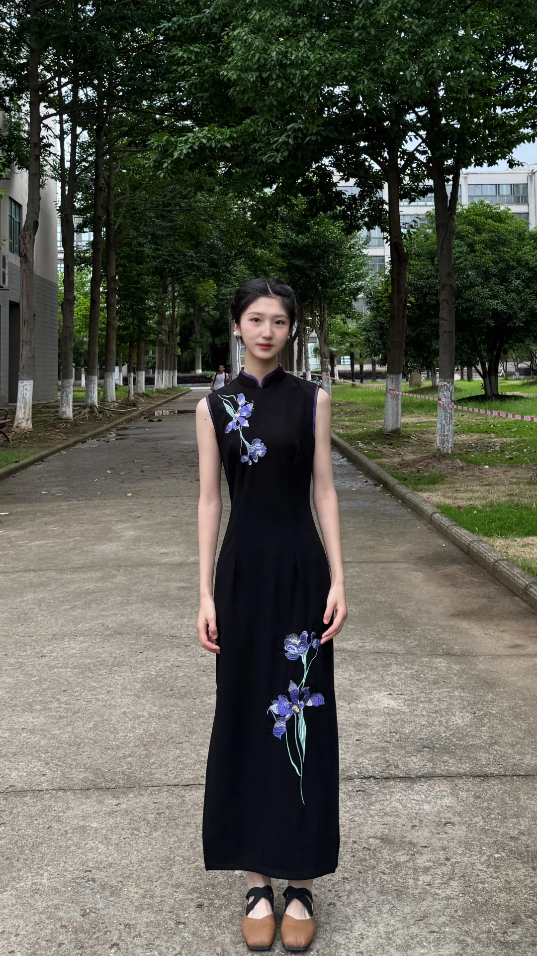 168/42第一次尝试旗袍 好喜欢😍