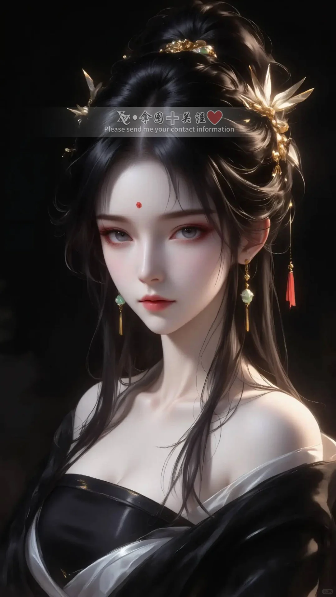 “惊鸿” 喻美人