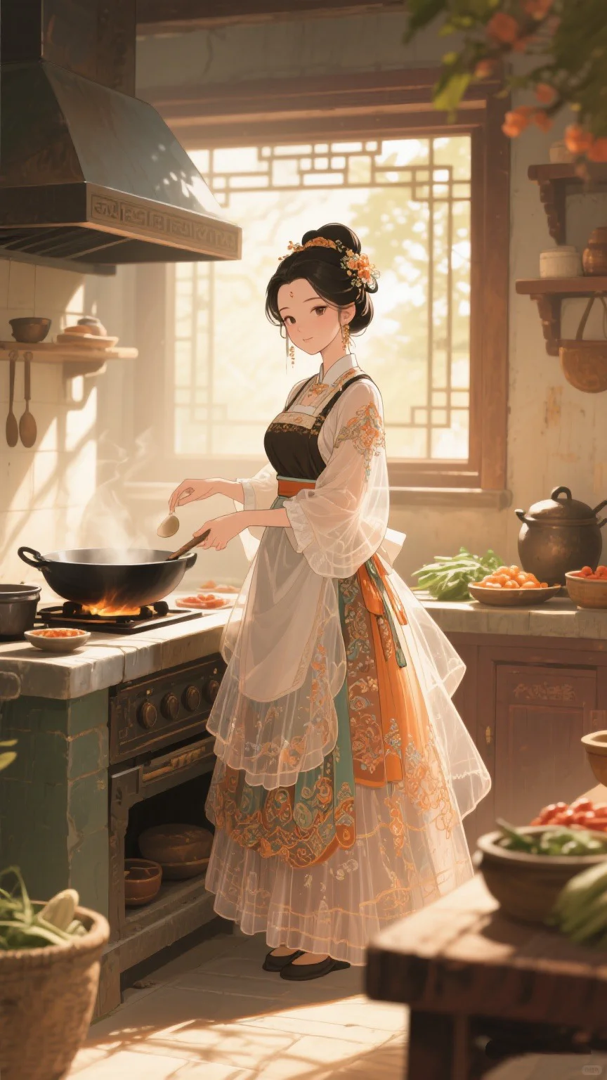 古代女子独居生活，喜欢哪个厨娘