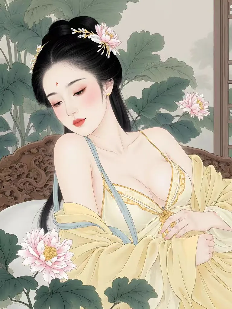 芙蓉帐暖度春宵……（二）。