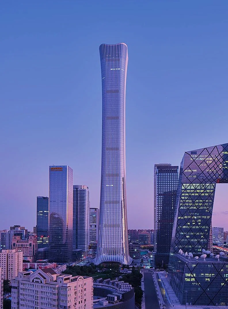 真实的赛博朋克？中国尊！北京最高写字楼！