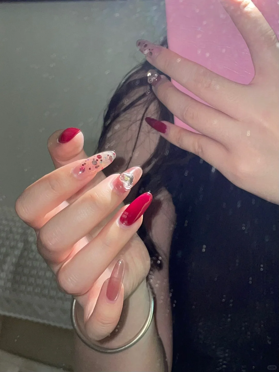 妖艳迷人的新美甲