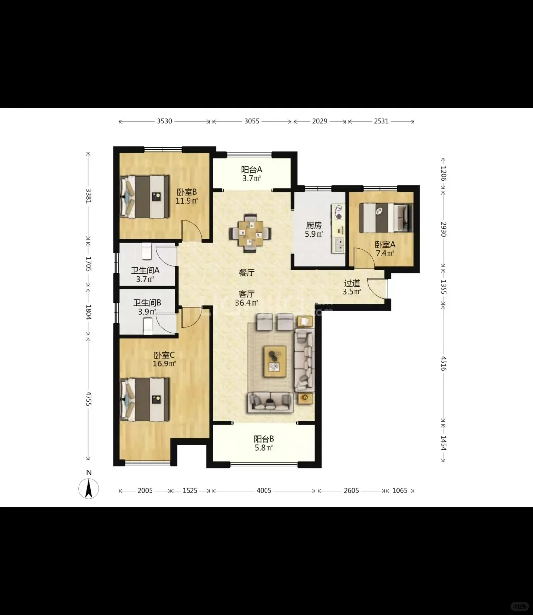 🏠户型图分析