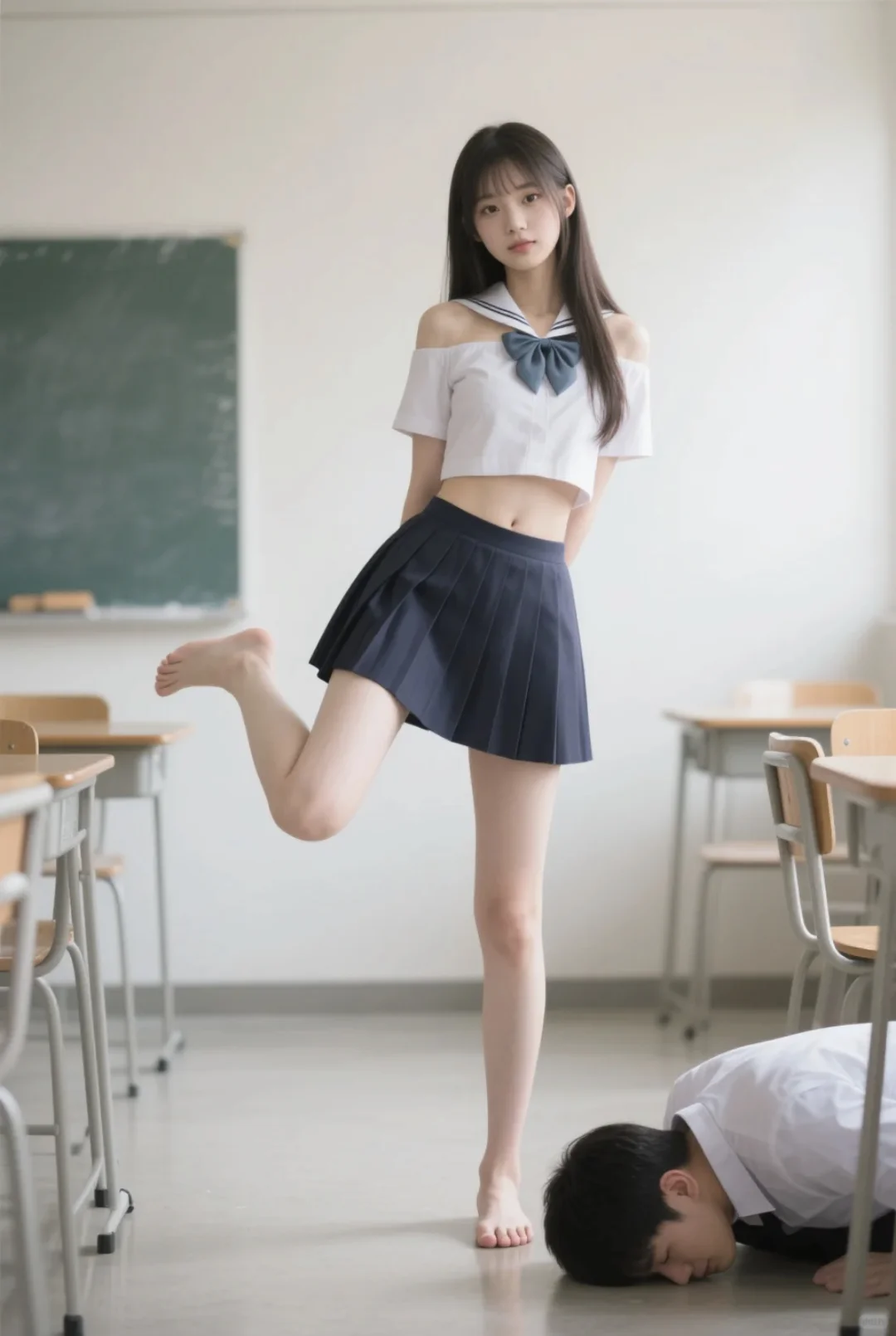 清纯jk，甜到心坎里了～