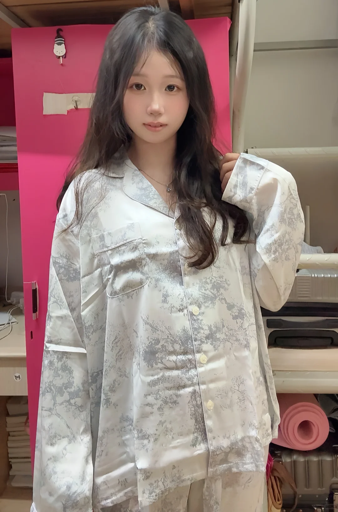 🎀女大挖到宝！这件真丝睡衣美疯了