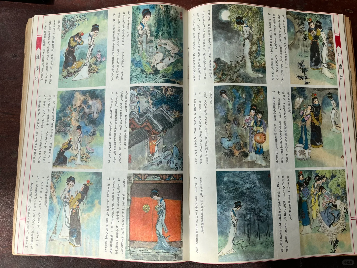 这套《红楼梦》绘本好香艳啊！