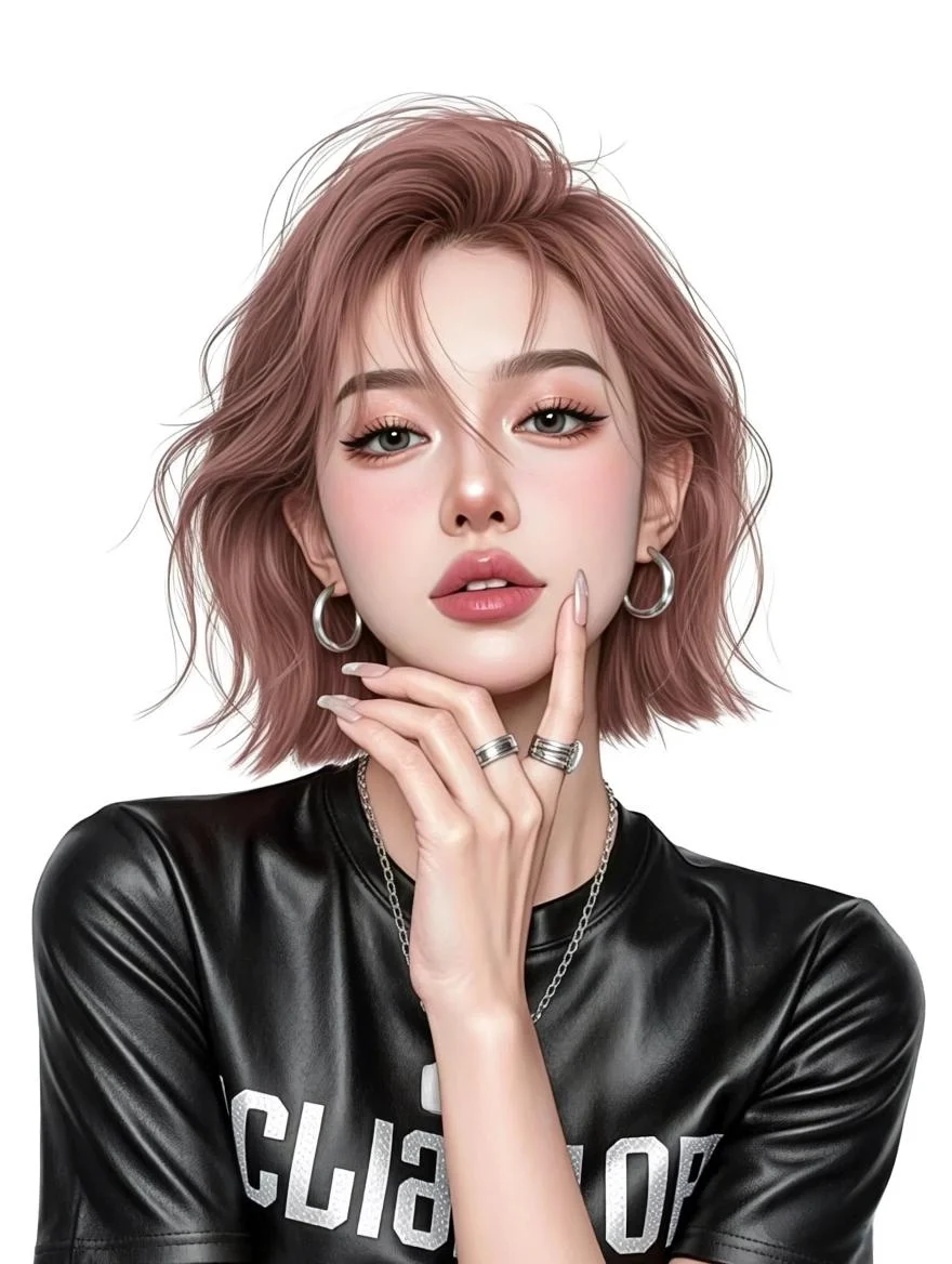女生头像~御姐头像/这发色太好看了哇