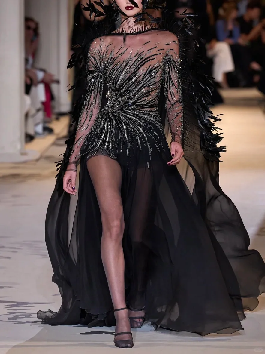 Zuhair Murad 2023秋冬高定🕷️暗夜的魅惑