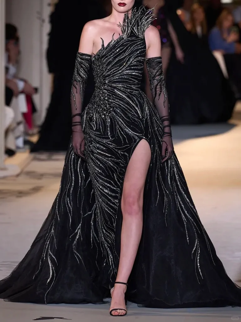 Zuhair Murad 2023秋冬高定🕷️暗夜的魅惑