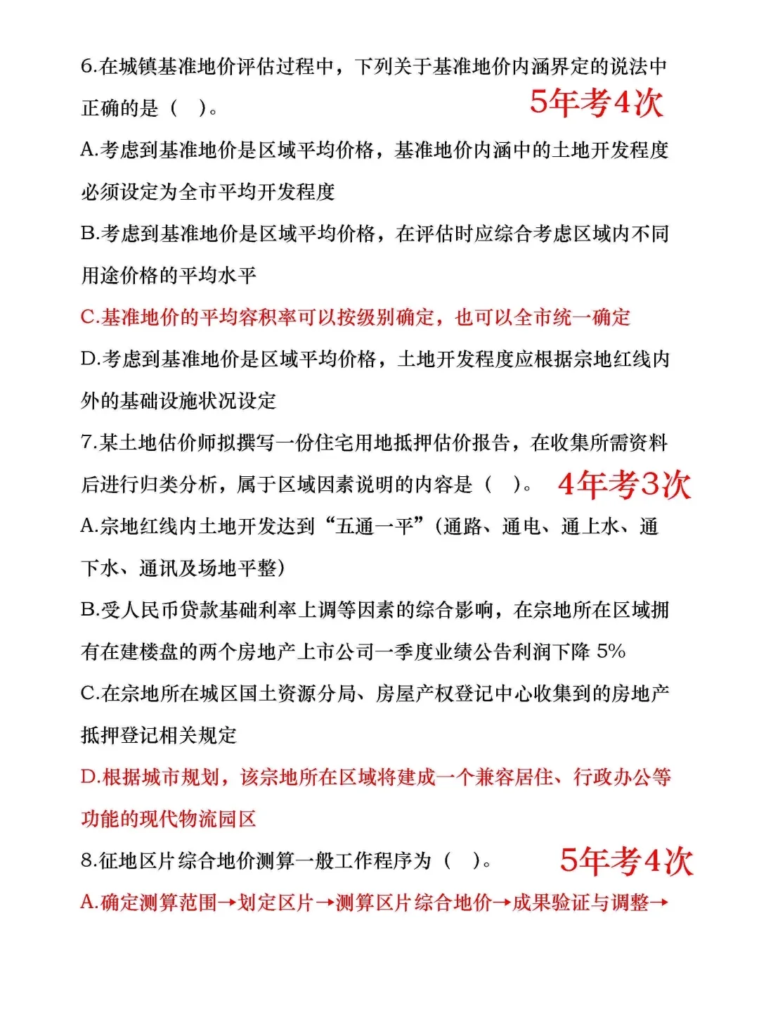 25房地产估价师走捷径吧，新版母题已出！