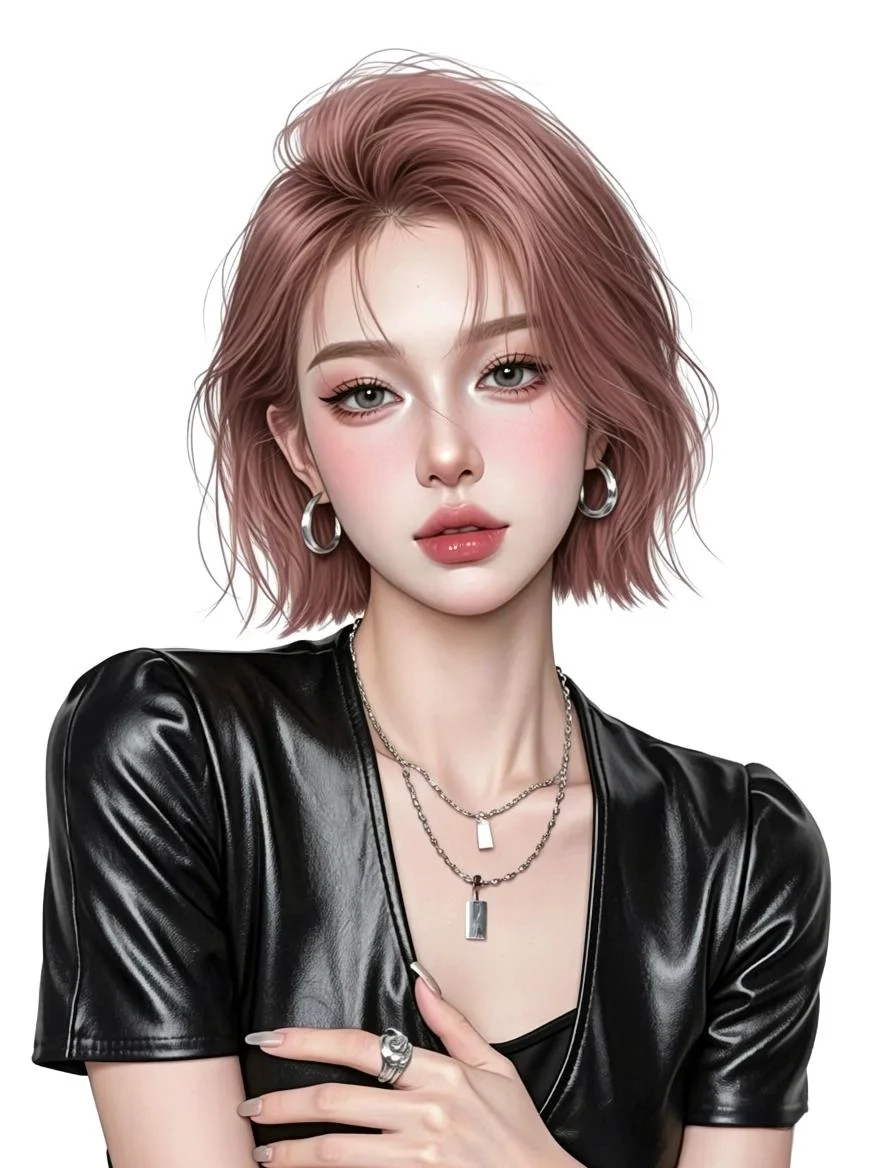女生头像~御姐头像/这发色太好看了哇