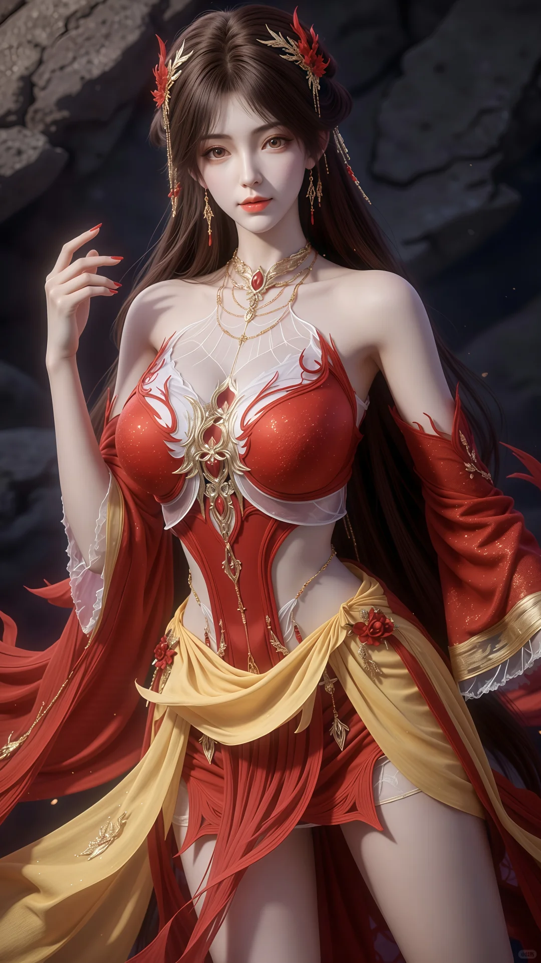 动漫AI绝美壁纸，国漫女神
