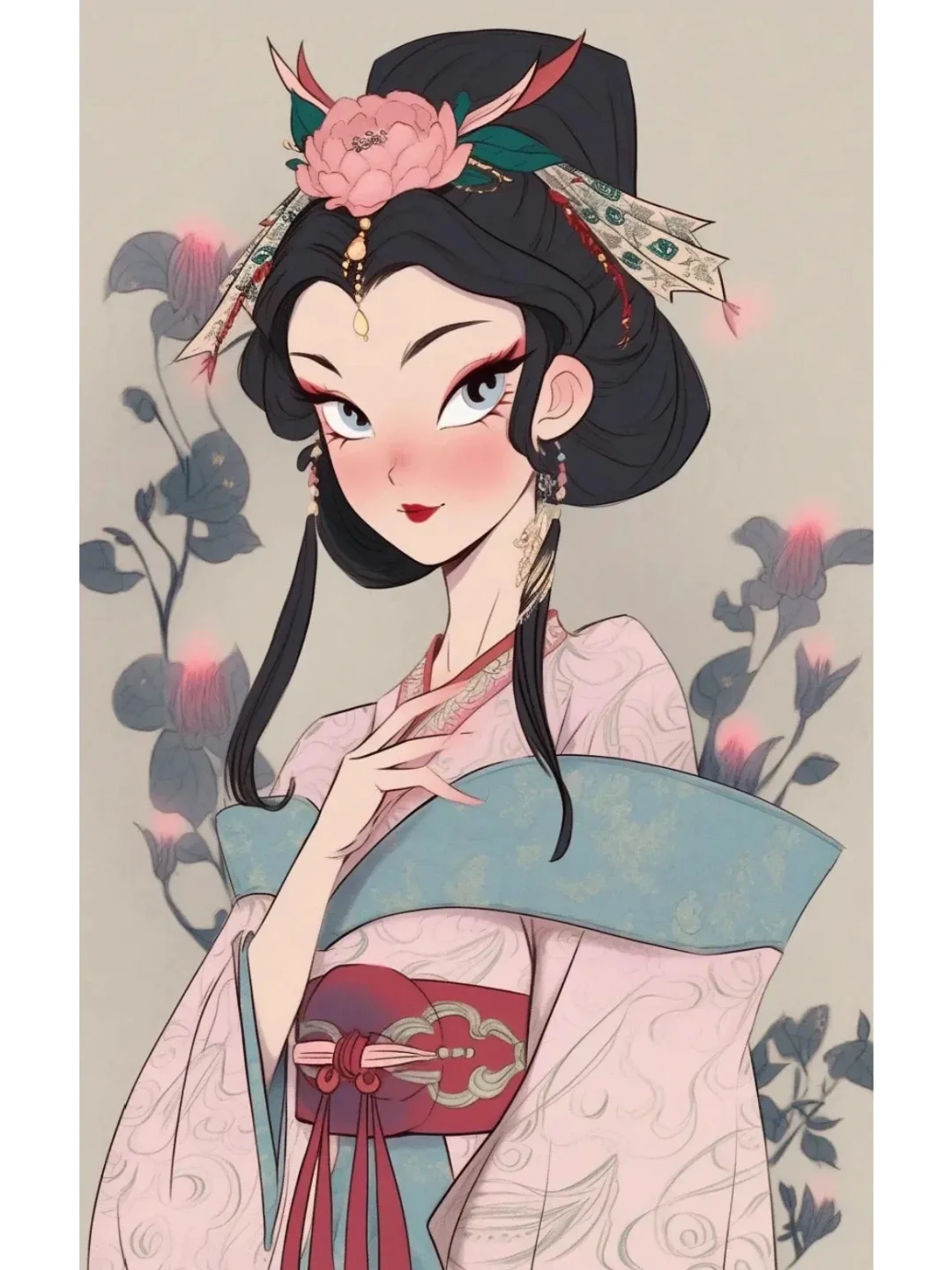 欣赏一组妖艳的小姐姐