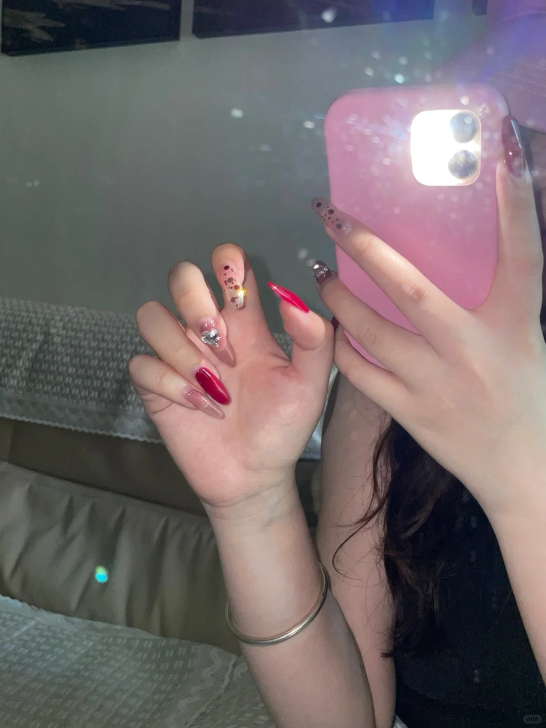 妖艳迷人的新美甲