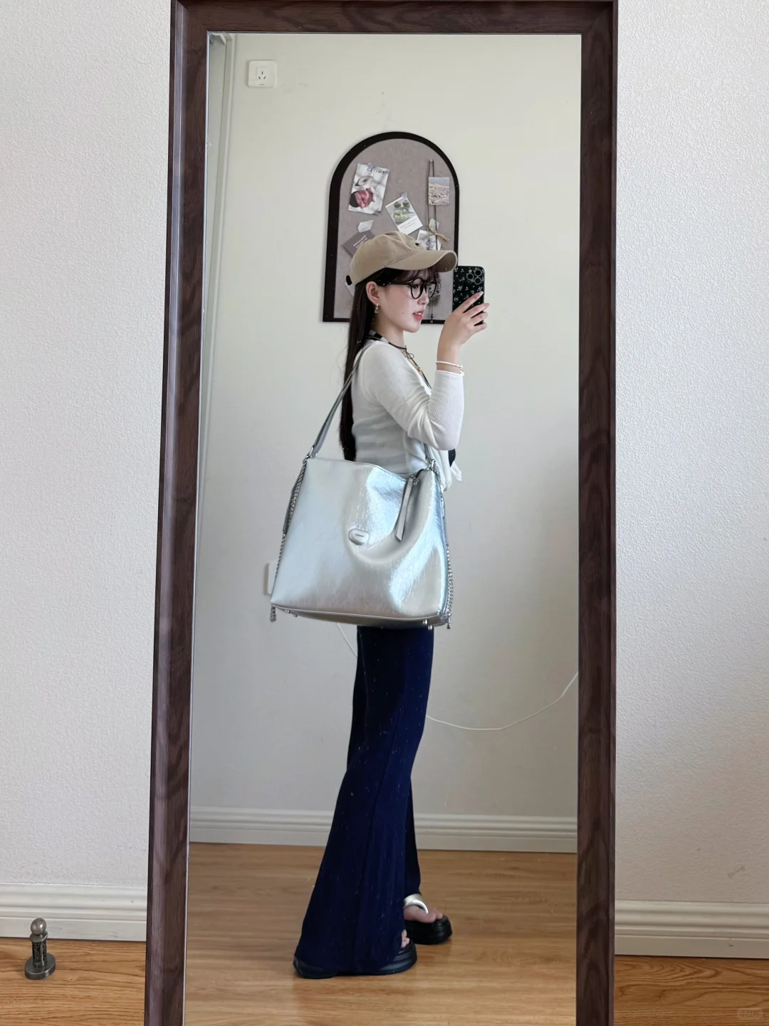 153/95古早辣妹🖤千禧黑白条纹！舒服又显瘦～