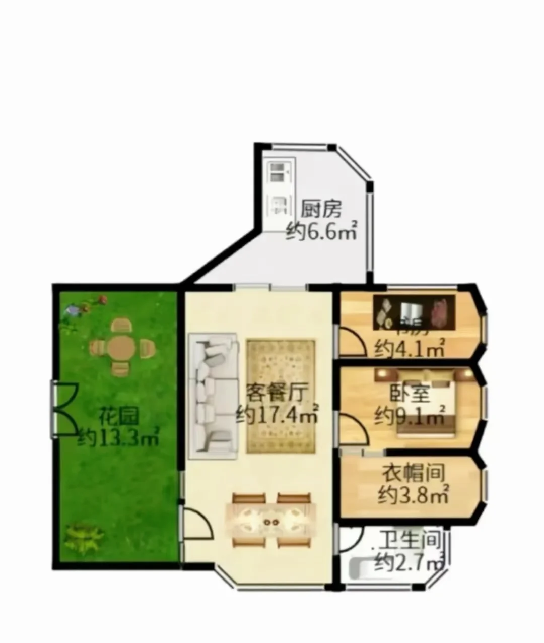这种户型的房子没人能接受吧？