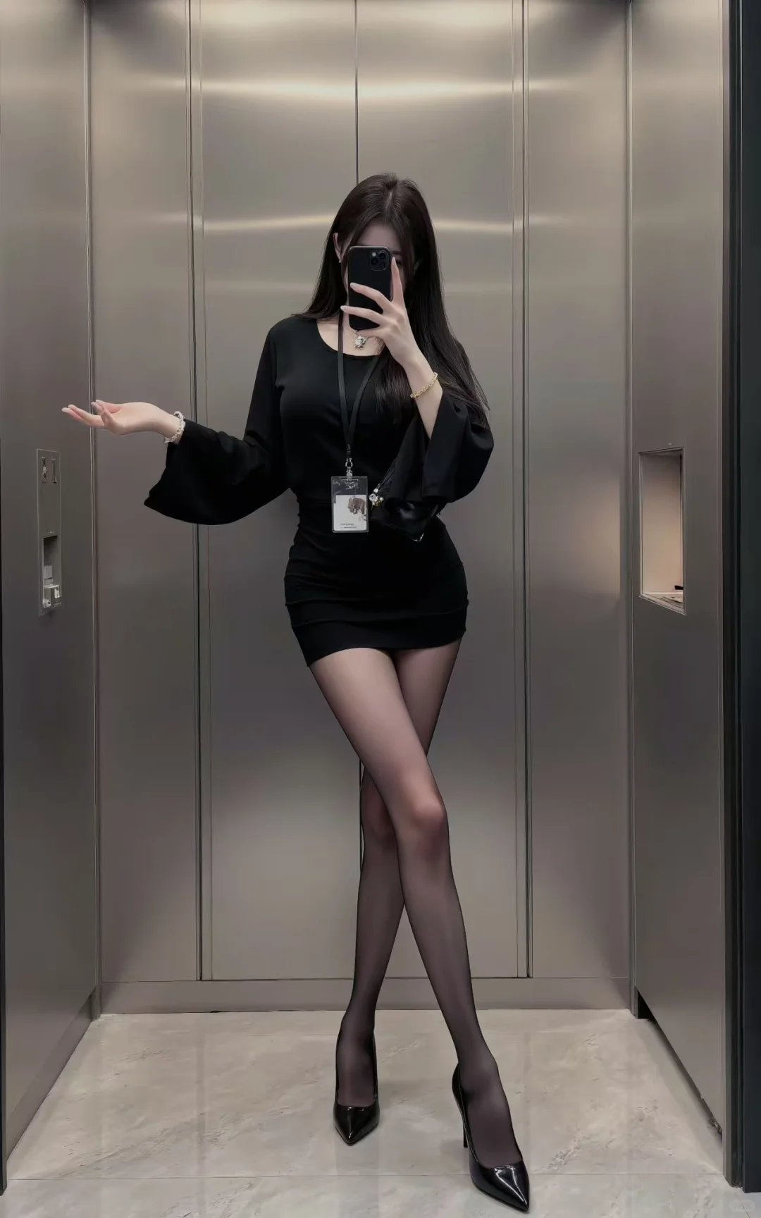 优雅小黑裙～不费力赢很大！🖤