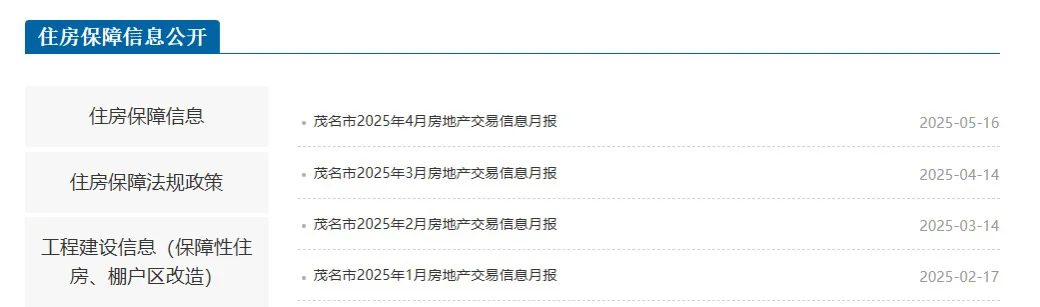 新规后，2025年茂名的房市走势如何？