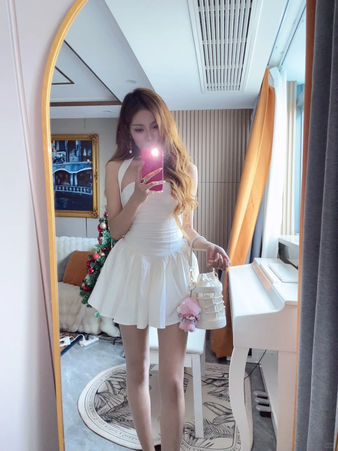 姐感天赋：穿白色也是御姐…