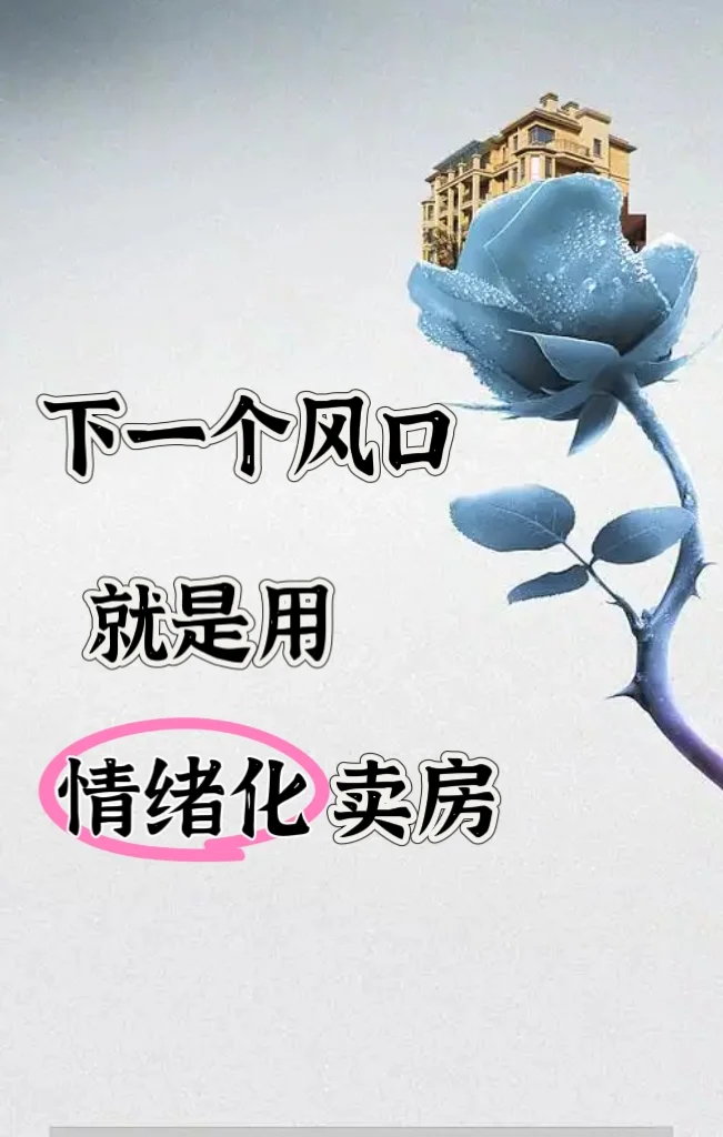 下一个风口：情绪化+房产，甩开同行一条街