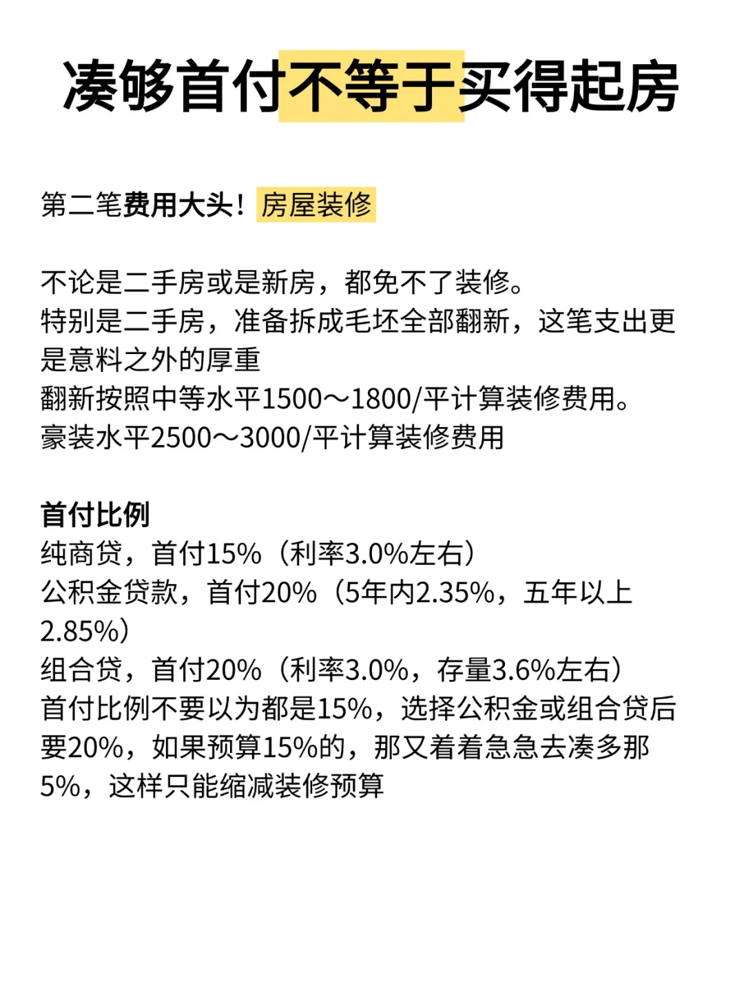 房款背后的那些费用刺客🥷