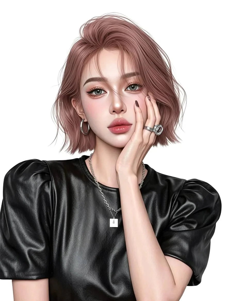 女生头像~御姐头像/这发色太好看了哇