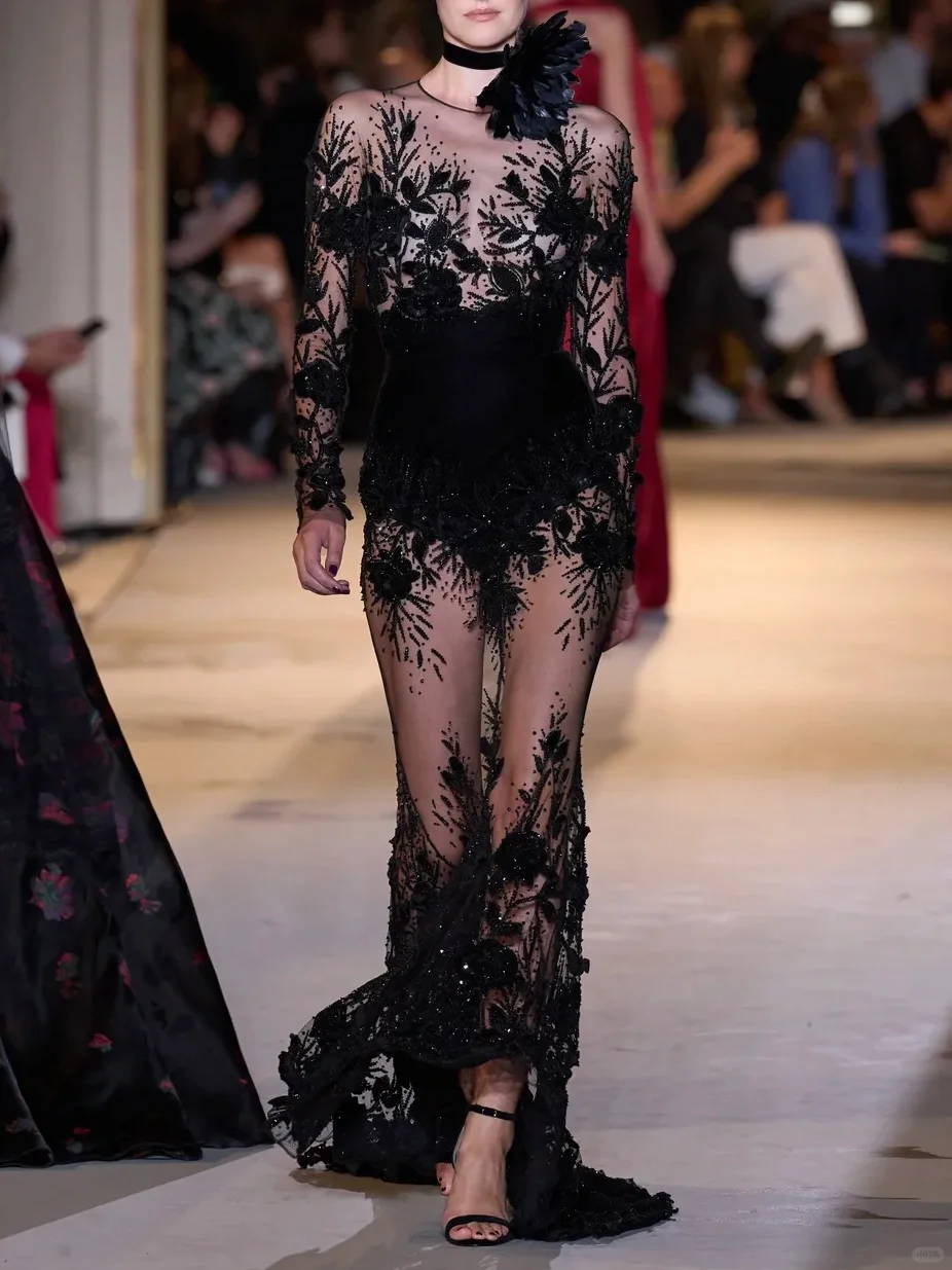 Zuhair Murad 2023秋冬高定🕷️暗夜的魅惑