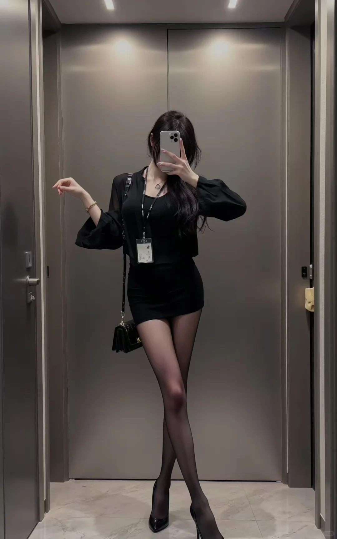 优雅小黑裙～不费力赢很大！🖤