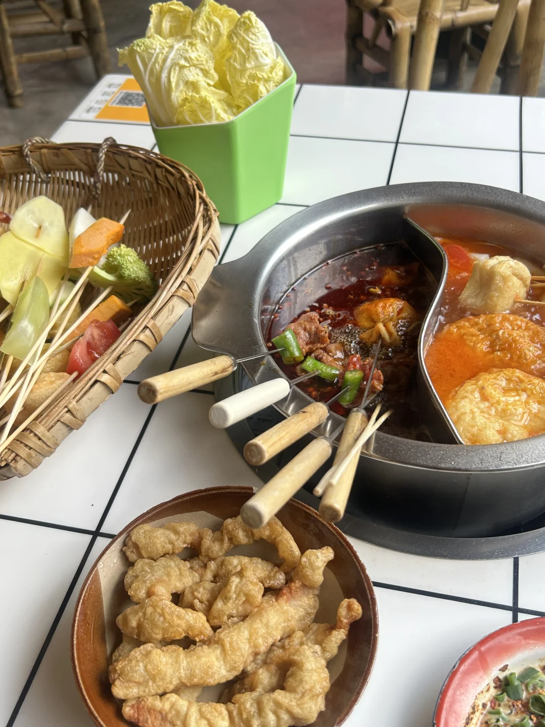 🔥文化巷必吃！庭院串串火锅🔥