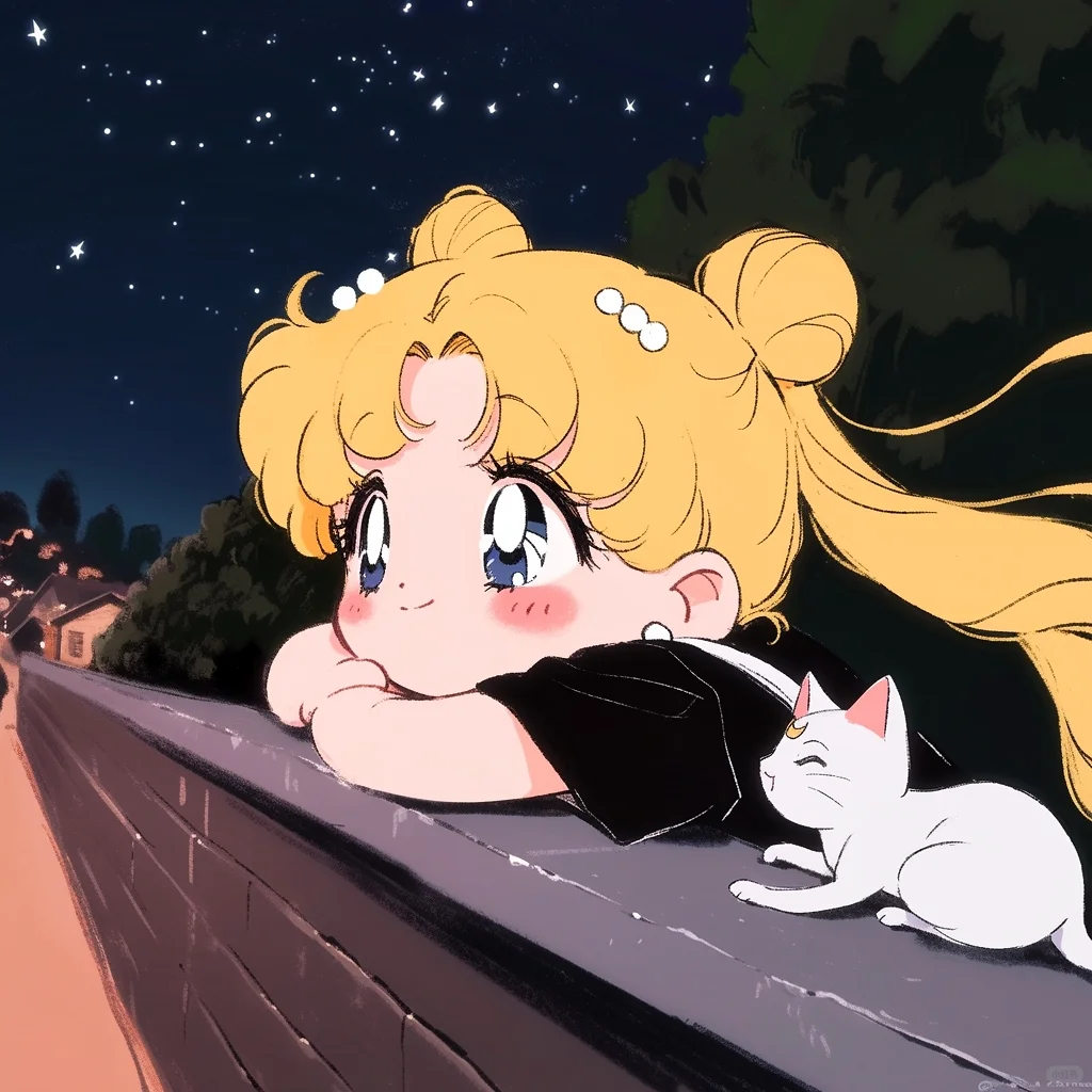 🐱“抬头看，你的星星，在等着你”⭐