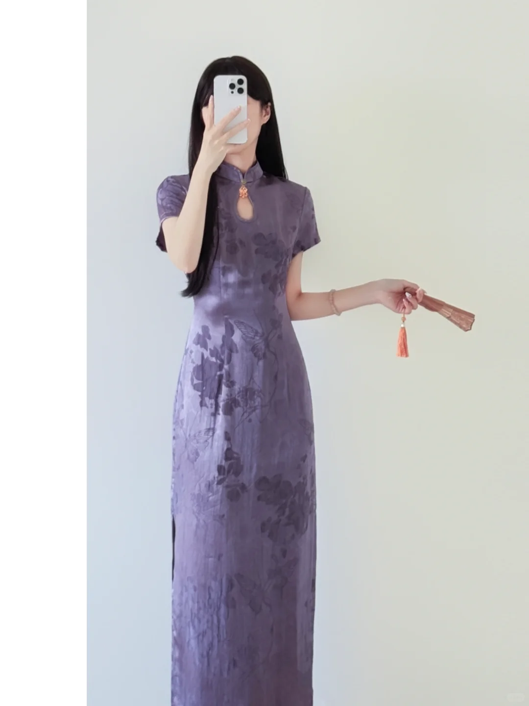 💜好妖娆的紫蝶！💡缎光的东方美学暴击‼️
