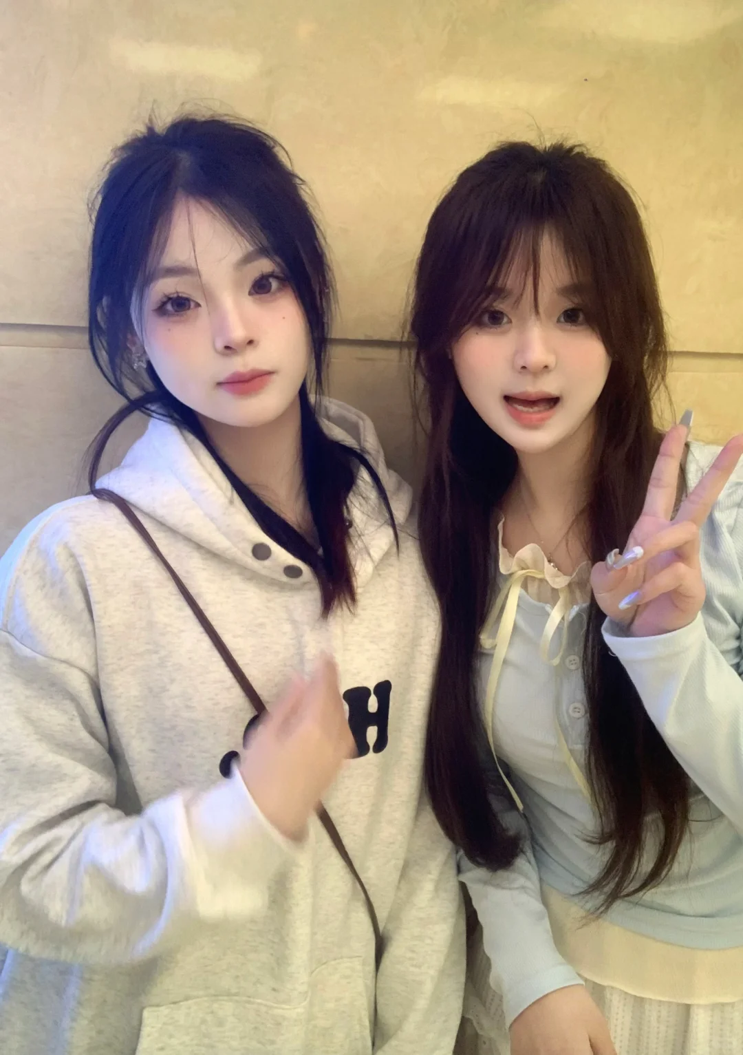 邻家小妹的感觉！！在路上被美女夸夸啦！