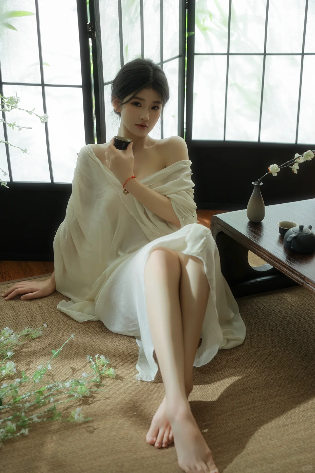 🍃锁骨盛月光｜谁懂这种又纯又欲的杀伤力