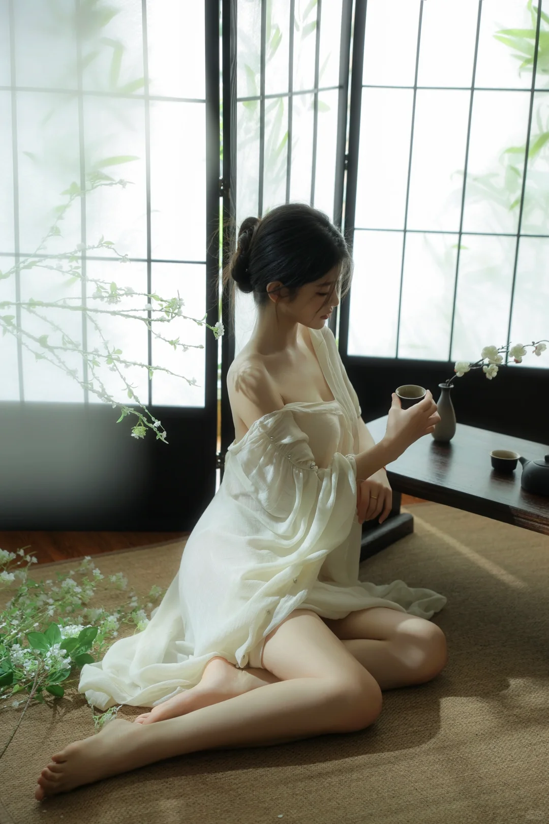 🍃锁骨盛月光｜谁懂这种又纯又欲的杀伤力