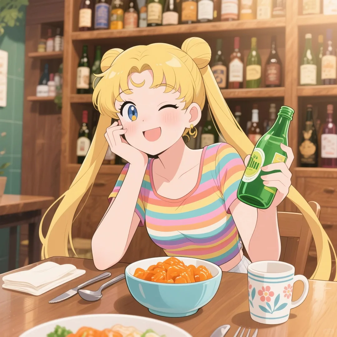 一组可爱的美少女头像