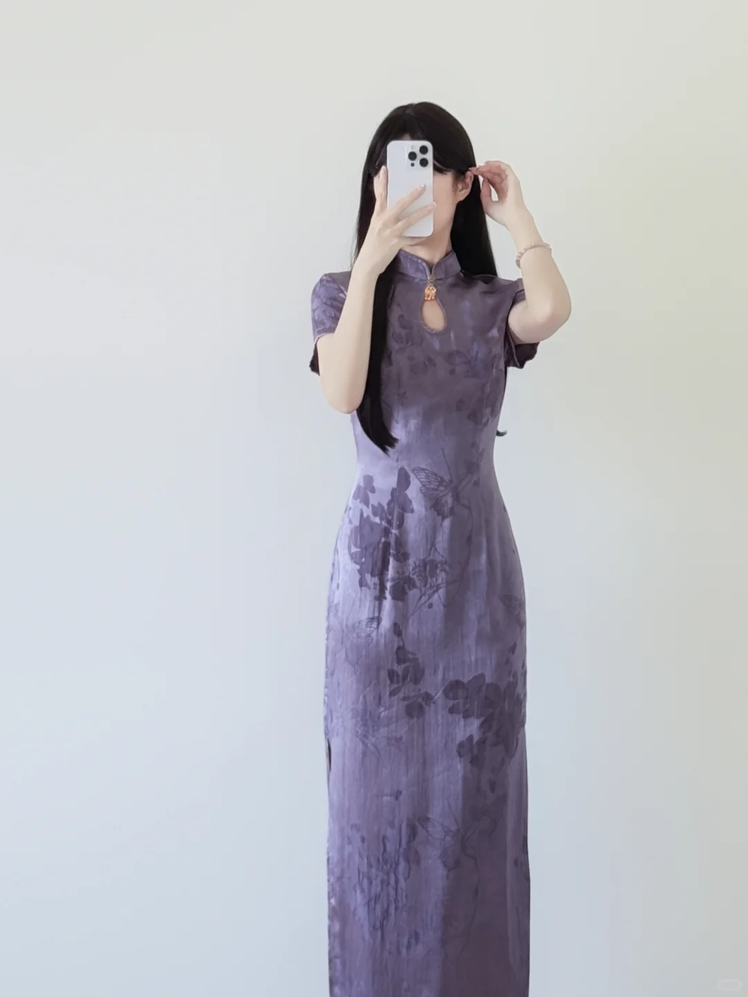 💜好妖娆的紫蝶！💡缎光的东方美学暴击‼️