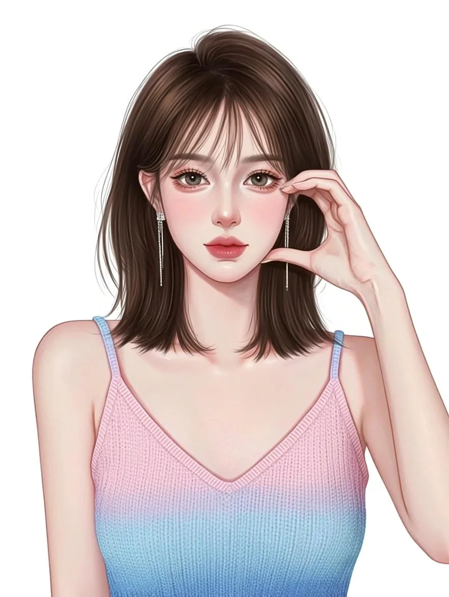女生头像/夏日清爽短发头像！