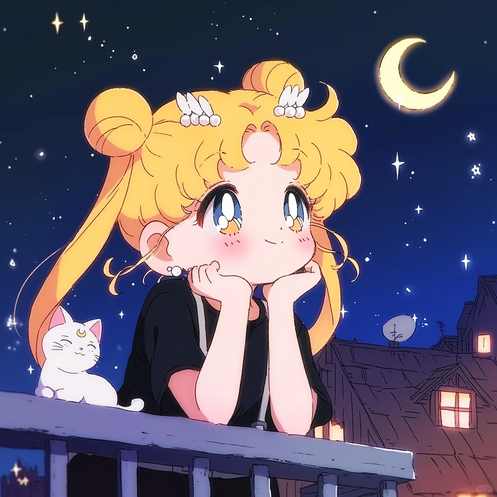 🐱“抬头看，你的星星，在等着你”⭐