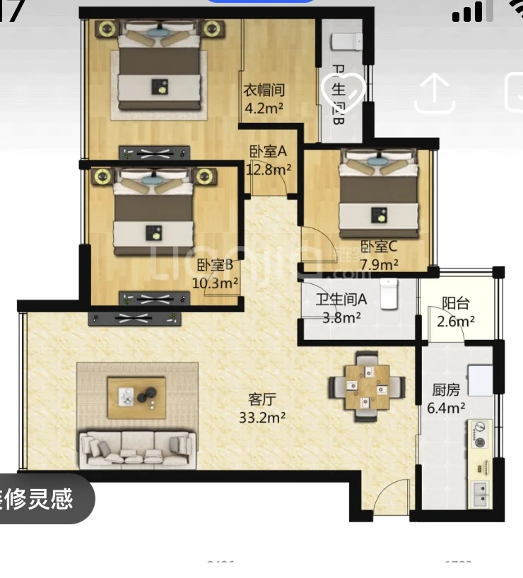 卖自己住的房子呀！