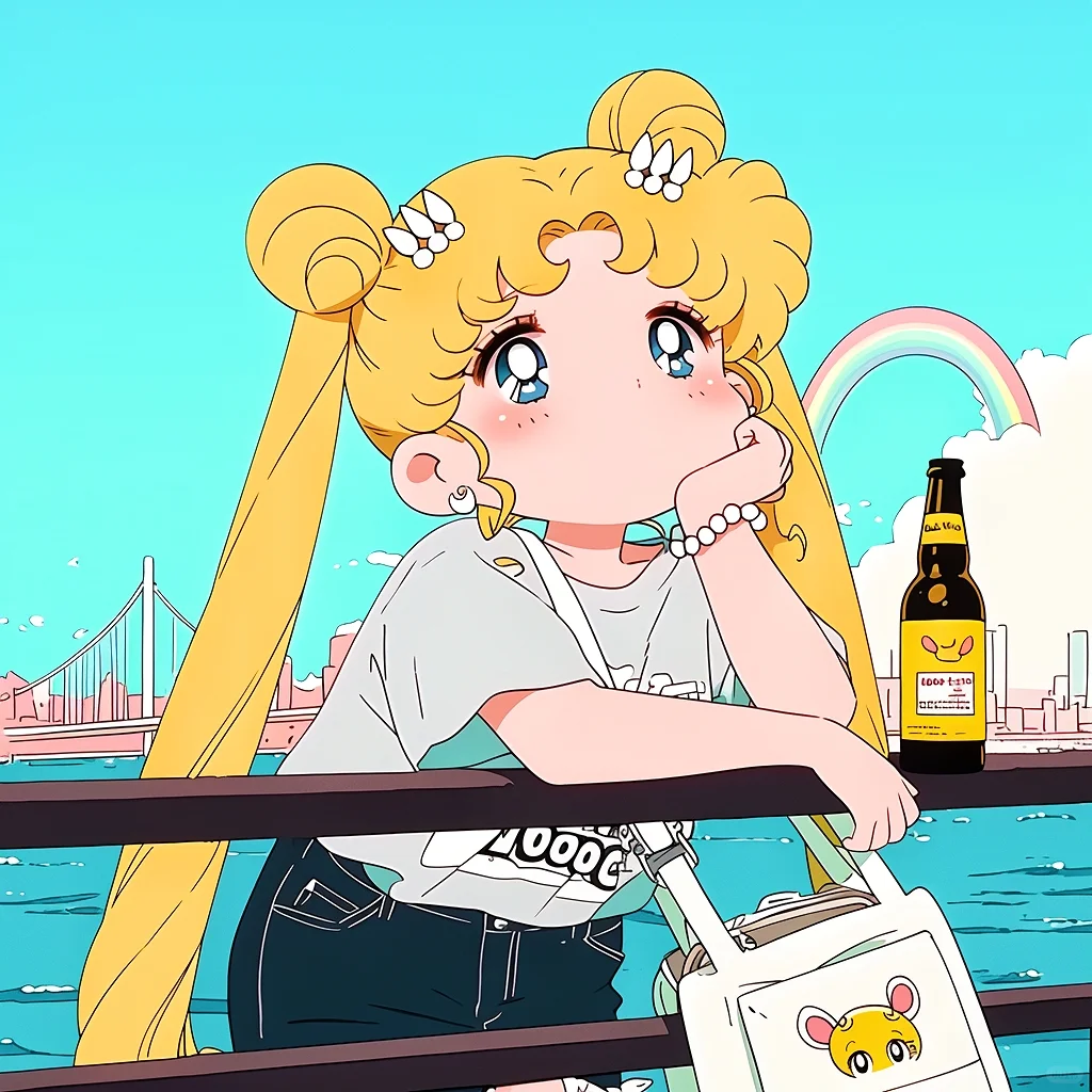 “人生不过三万天，开心一天是一天”美少女